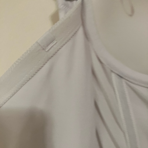 Maidenform White Nylon Strapless Bra Bustier Corset Size 36C 7715 Shaped Cup - Picture 5 of 9